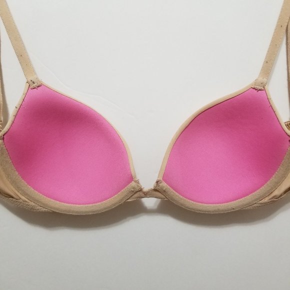 Victoria's Secret PINK bra 32B Wear Everywhere Demi solid basic convertible - Picture 12 of 15